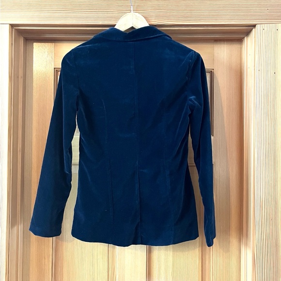 Vintage 90s Velvet blazer size XS - Picture 2 of 5